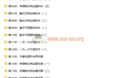 【朱韬】新初一数学年卡满分班（全国北师版） 【61讲】