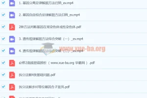 2024高三高考生物 十一集训课