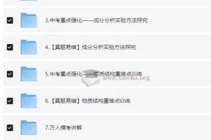 【2024春下】初三中考化学 陈潭飞A+班