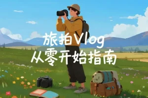 《从零开始的旅拍Vlog指南》视频课程，让你逐步掌握专业vlog的核心拍法[MP4][3.6GB]