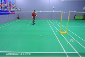 李宇轩羽毛球网前技术157课：挡网/搓球/勾球全解析