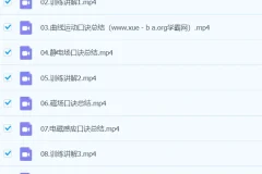 武文成 2024高三高考物理 春季班