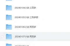 《2024付费小说合集》1月份+2月份