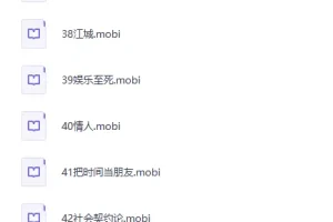 《豆瓣读书TOP400图书合集》[EPUB]