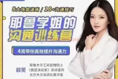 薛笑耶鲁学姐的精准表达沟通训练营第二期