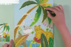 儿童美术启蒙96课：创意绘画与艺术探索