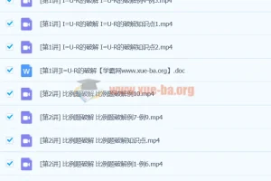 3课时轻松搞定欧姆定律比例和变化量问题【谢辉】