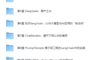 《AI Agent从0到1定制开发 全栈/全流程/企业级落地实战》[MP4]