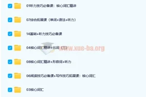 刘飞飞 2021春 初一英语直播勤学班全国版14讲带讲义