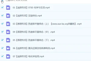 2024高三高考化学 马凯鹏化学 S春季班