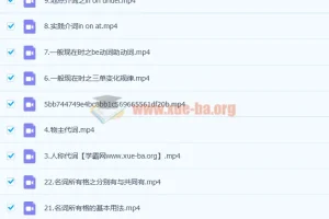初中英语207集趣味英语语法动画