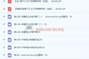 2020春 杜春雨 初三物理 菁英班