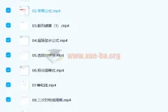 刘天麒高中数学大招课 七哥大招秀