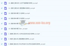 2024高二化学 冯琳琳化学 秋季班