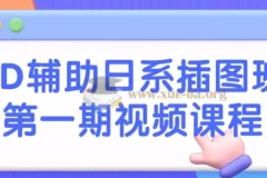 3D辅助日系插图班第一期视频课程