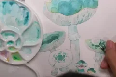 《小可鲁贝洛斯水彩第14期课：从零到精通的14节水彩绘画技巧》