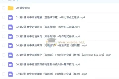 何红艳 高中英语 2026高一英语提升 秋季班 更新中