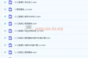 2023高二物理 龚政 a+班暑秋联报 暑假班更新19讲