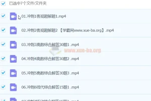 2024考研数学密训押题班 冲刺带练
