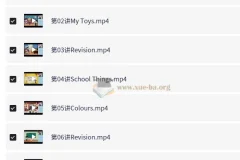 小学英语 2年级英语 李子婵 暑假