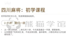 麻将高手进阶：从入门到精通的实战技巧大全