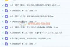 2024初三中考英语 林淼 A+尖端 寒假班（春上）