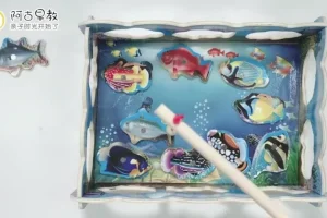 明星早教老师精讲《小黑鱼》：绘本阅读+绘画手工+亲子游戏