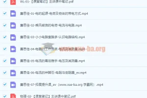 2022初三物理 暑假尖端班 廉思佳