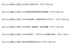 《日本ASMR美女主播【Momota】角色扮演4》自费购买 可爱女友扮演各种角色哄睡助眠高清合集 持续更新 [MP4][2.3G]