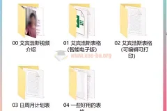 艾宾浩斯复习计划表电子版遗忘曲线复习计划表背诵考研记忆表格