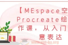 【MEspace空间】Procreate绘画创作课，从入门到创意表达