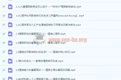 【完结】张怡筠博士 儿童情商教育指导师 专业技能线上认证课