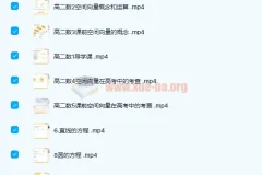 高中数学 王晶 2021秋季 高二数学秋季系统班 36讲完结带讲义