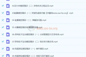 2024高三高考物理 崔春雨 春季班