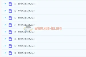 2023专升本英语单词课(完结)