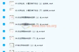 高中化学 金淑俊2022届高考化学二轮复习寒春联报 春季班