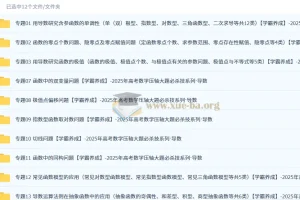 2025年高考数学压轴大题必杀技系列·导数