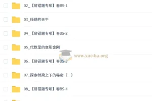 【2026初二春上】初中数学 数理思维自主学习·BS（一期）-王杭州