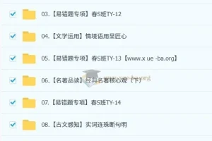 初中语文【2025初三春下】人文创作自主学习TY·S