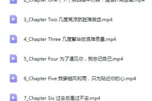 英文原版精读《了不起的盖茨比》MP4视频版+PDF扫描版