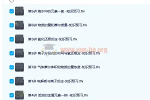 郑瑞 2020暑高一化学目标双一流暑期班 7讲带讲义