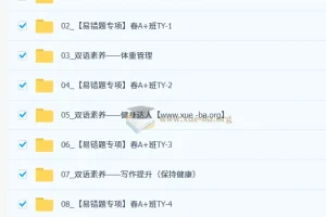 【2026初二春上】初中英语 双语素养自主学习·TY·A+（一期）-张玮珂