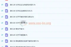 郑瑞 高二化学秋季直播班 16讲完结带讲义