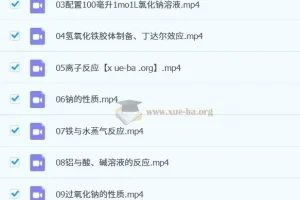 高中化学实验视频大全