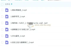 都运欢 初一历史培训班（春季上-寒假班A+）