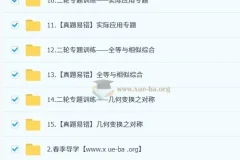 2025 朱韬 初三数学 中考数学培训班 春上·人教版·A+