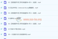 2024初三中考数学 寒假班（春上） 王杭州