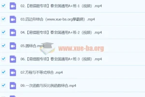 2024初三中考数学 寒假班（春上） 王杭州