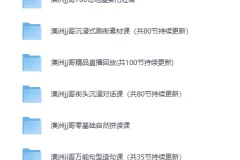 《澳洲 JJ哥英语视频课程合集》[MP4]