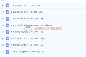 朱汉琪 2023高三高考英语 3500核心词汇专题班